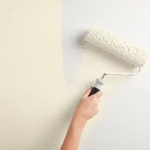 Peinture mur intérieur Satin 2,5 L Blanc crème