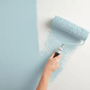 Peinture mur intérieur Satin 2,5 L Bleu nordique