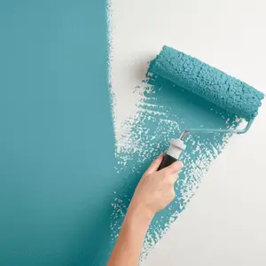 Peinture mur intérieur Satin 2,5 L Bleu lagon