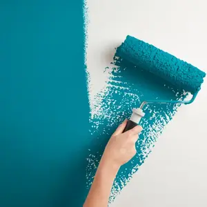 Peinture mur intérieur Mat 2,5 L Bleu turquoise