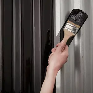 Peinture extérieure métal 0,5 L noir mat