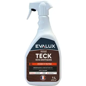 Huile teck bois exotiques incolore 1 L