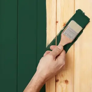 Peinture extérieure bois 2,5 L vert mousse satin