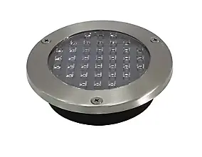 2 spots encastrable solaire Glend IP65 GoodHome lumière blanche
