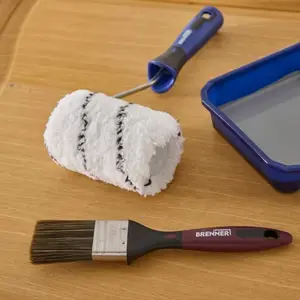 Kit peinture bois et métal poils extra longs