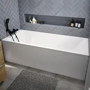 Baignoire droite NF "Ionas" L. 170 x l. 75 cm