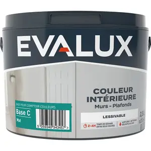 Peinture murs base C Mat 2,5 L
