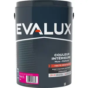 Peinture intérieure haute résistance Base A Mat 5 L