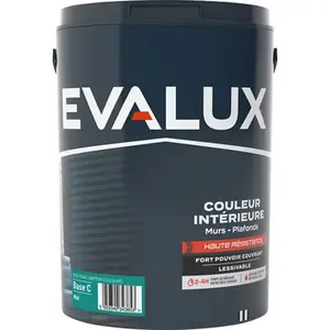Peinture mur haute résistance Base C Mat 5 L