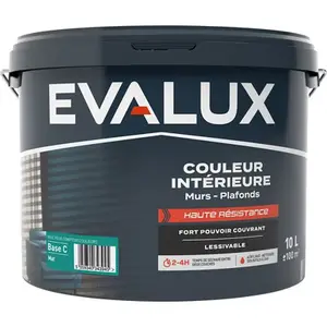 Peinture mur haute résistance Base C Mat 10 L