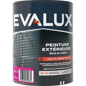 Peinture extérieure bois métal Base A Brillant 1 L