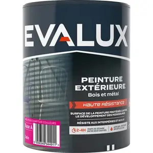Peinture extérieure bois et métal 1 L Base A Satin