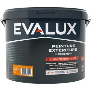 Peinture extérieur bois métal Base C Satin 10 L