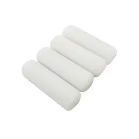 Lot 4 mini manchons laqueurs mousse boiserie et métal GoodHome 100mm
