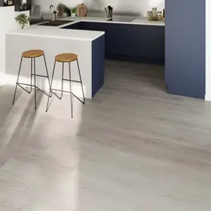 Lame PVC clipsable chêne grisé l. 15 x L. 122 cm x Ép 4 mm