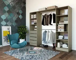 Kit Dressing "Qazus" décor chêne clair