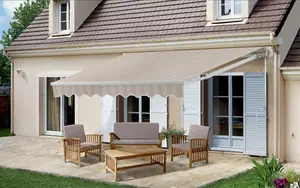 Store banne manuel sans coffre 3,9 x 3 m
