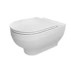 Cuvette WC suspendu compact GoodHome Cavally