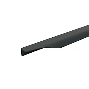 2 poignées de meuble de salle de bains l.60 cm aluminium noir mat Imandra