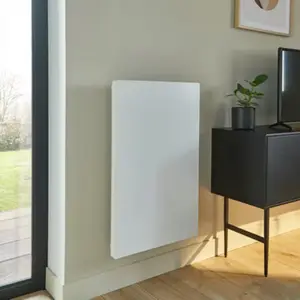 Radiateur céramique à inertie sèche vertical "Meilla" blanc - 1 500 W