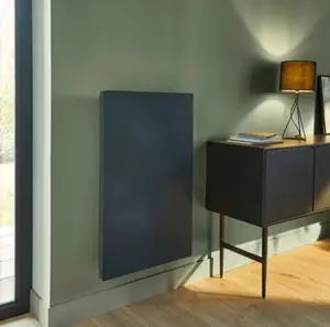 Radiateur céramique à inertie sèche vertical "Meilla" anthracite - 1 500 W