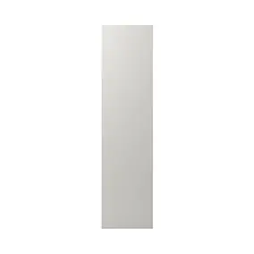 Joue de finition Stevia gris clair mat L. 64 cm x H. 240 cm Caraway Innovo GoodHome
