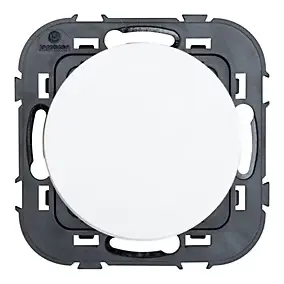 Bouton poussoir Jacobsen Espen blanc à composer