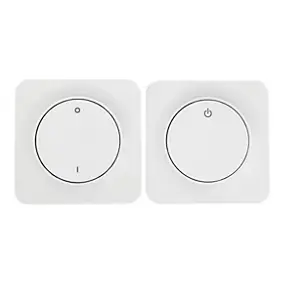 Interrupteur sans fil Jacobsen Espen blanc composable