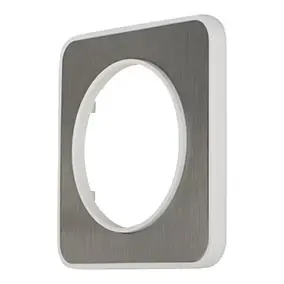 Plaque de finition simple Jacobsen Espen inox à assembler
