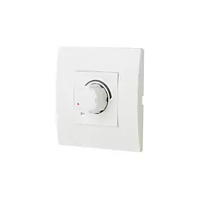 Variateur rotatif compatible ampoules incandescentes et halogènes blanc complet