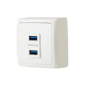 Prise USB double saillie "Barran"