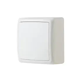 Boîte de dérivation monobloc en saillie Jacobsen Sigurd blanc complet
