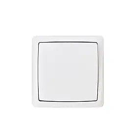Interrupteur poussoir monobloc Jacobsen Sigurd blanc complet