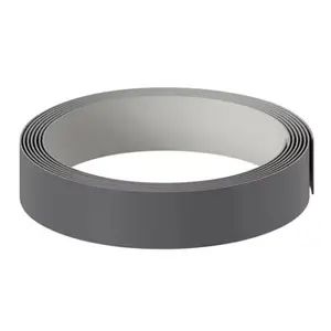Chant "Dorice" anthracite mat - l. 1m x h. 1.9cm