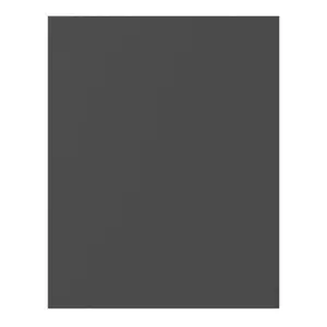Finition caisson bas droit "Dorice" anthracite mat - l. 57 x h. 72cm