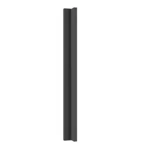 Fileur d'angle bas "Dorice" anthracite mat - h. 71.5cm