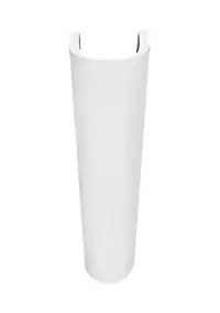 Colonne de lavabo Urmia en céramique coloris blanc H.67 cm