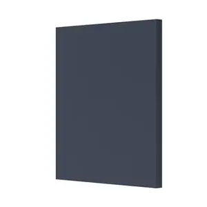 Finition caisson sur-hotte "Dorice" bleu mat - l. 32 x h. 36cm
