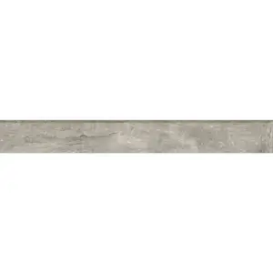 Plinthe "Janis" gris - l. 7,5 x L. 62 cm