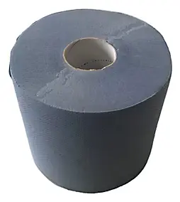 Rouleau de papier absorbant 400 feuilles bleu