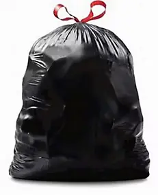 Sac poubelle vendu par 50 intérieur couleur noir 70 L