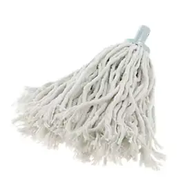 Recharge pour balai-serpillère à franges blanc l.13 cm