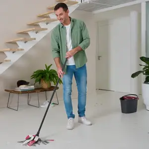 Manche à balai 120 cm en métal