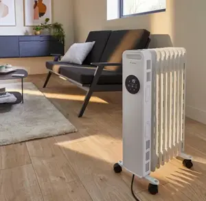 Radiateur bain d'huile avec timer "Pampero" - 2 000 W