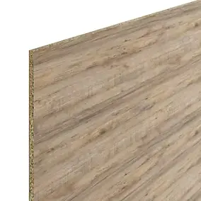 Crédence de cuisine aspect bois vintage GoodHome Berberis l. 200 cm x H. 60 cm x Ep. 10 mm