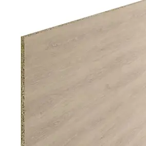 Crédence de cuisine aspect chêne GoodHome Kabsa l. 300 cm x H. 60 cm x Ep. 10 mm