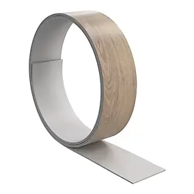 Bande de chant aspect chêne GoodHome Kabsa L. 300 cm x l. 42 mm