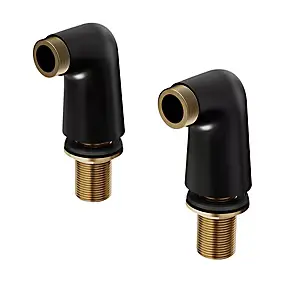 Colonnette GoodHome mâle - mâle coloris noir vendue par 2