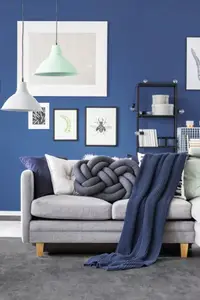 Rouleau de sol PVC "Madras gris" 2m
