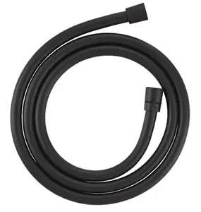 Flexible de douche PVC noir antitorsion universel 1,75 m